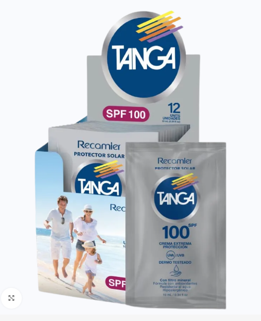 BLOQUEADOR TANGA 100 SPF SOBRE X 10 GR