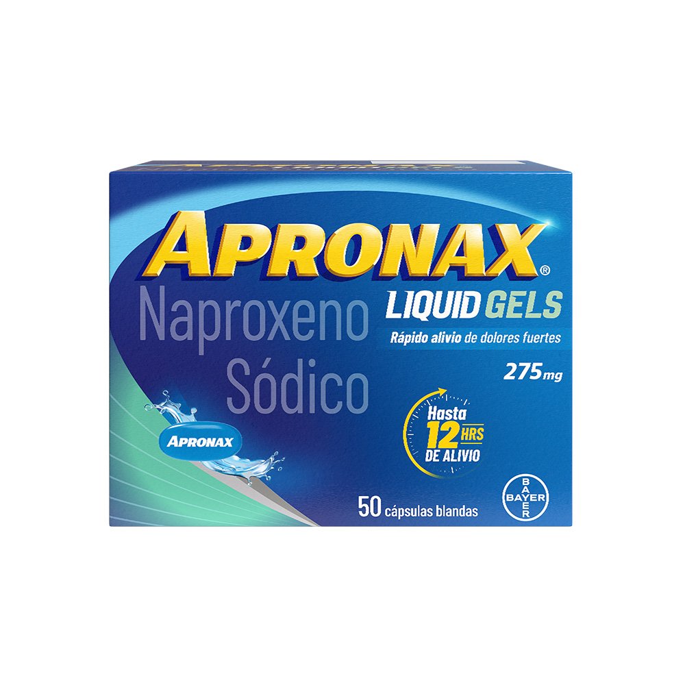 APRONAX 275 MG CAJA X 50 CAPSULAS LIQUIDAS (BAYER)