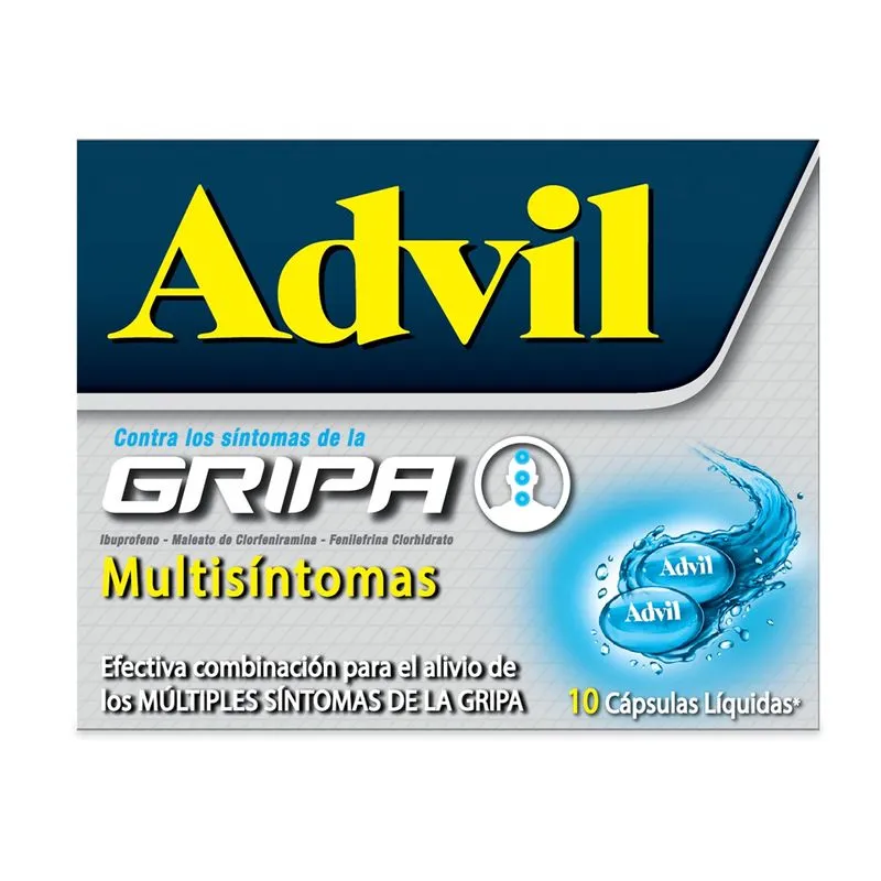 ADVIL GRIPA CAJA X 10 CAPSULA LIQUIDAS (HALEON)