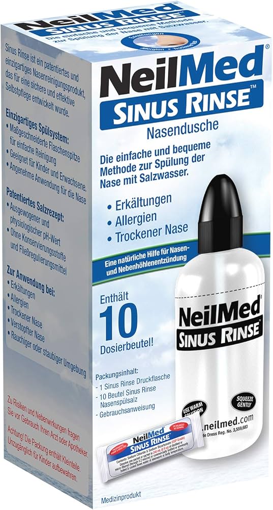 NEILMED SINUS RINSE 1 SACHET FRASCO X 240ML
