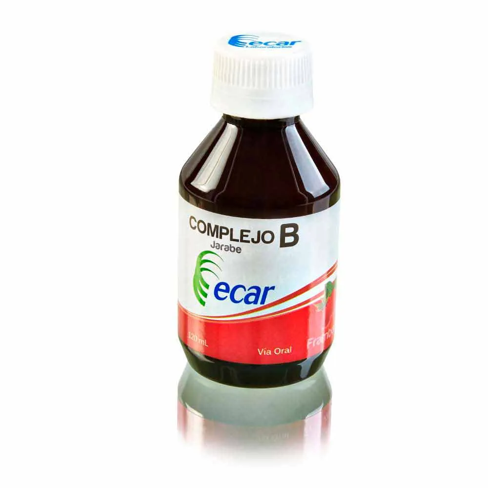 COMPLEJO B JARABE FRASCO X 120 ML (ECAR)