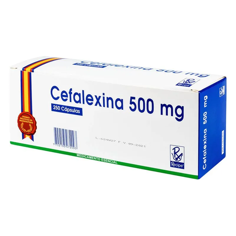 CEFALEXINA CAJA X 250 CAPSULAS (RECIPE)