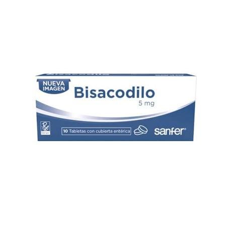 BISACODILO 5 MG CAJA X 10 TABLETAS (RECIPE)