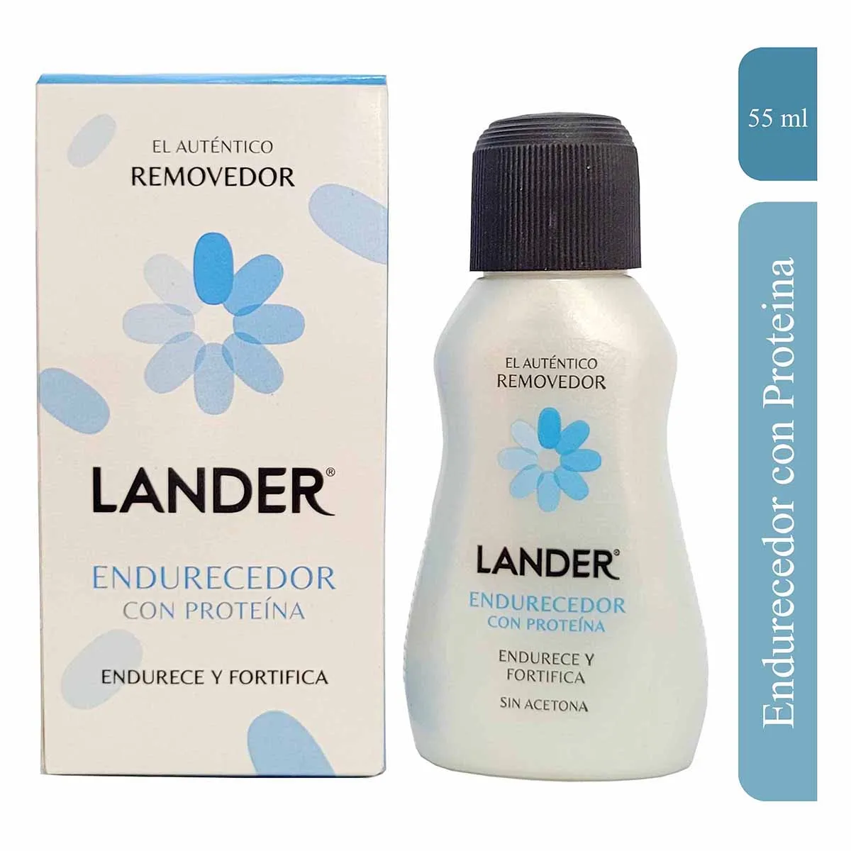 REMOVEDOR LANDER ENDURECEDOR CON PROTEINA  FRASCO X 55 ML