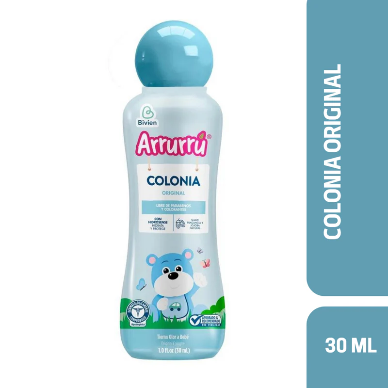 COLONIA ARRURU FRASCO X 30 ML (AZUL)