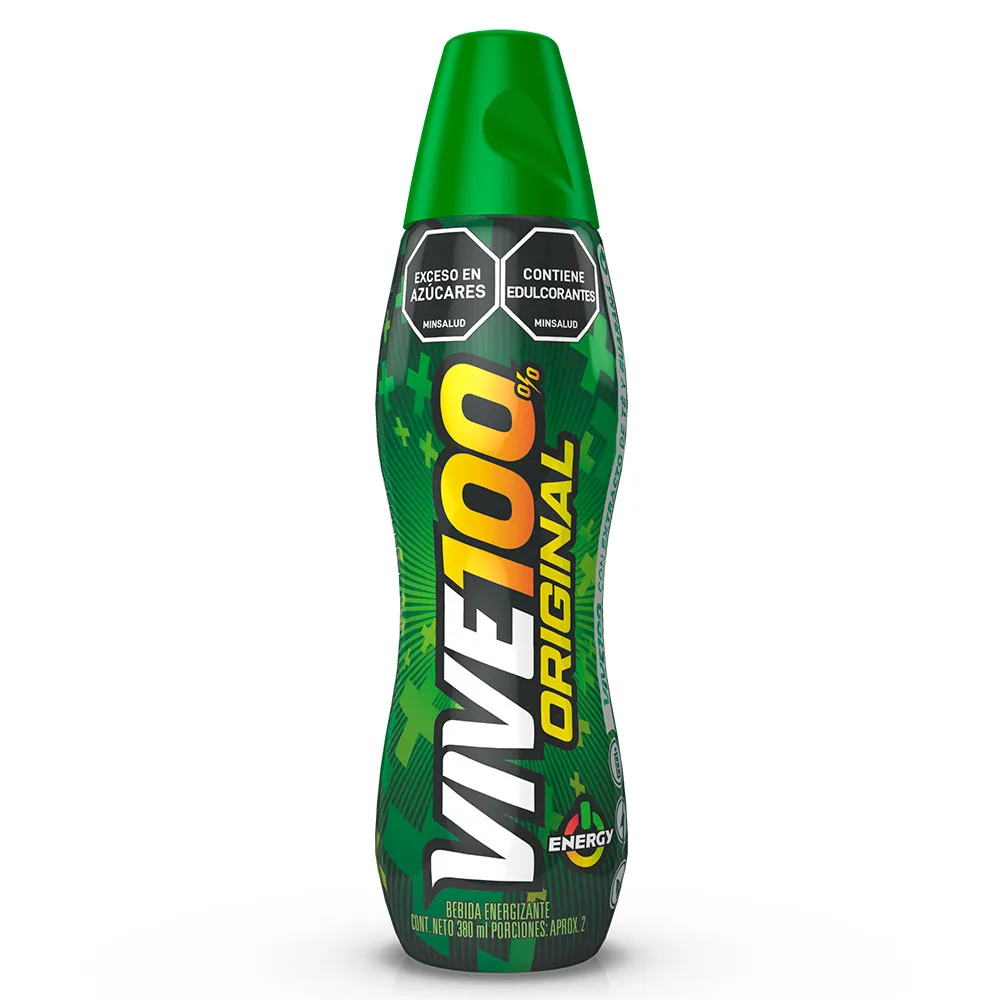 VIVE 100 BOTELLA BOTELLA X 380 ML