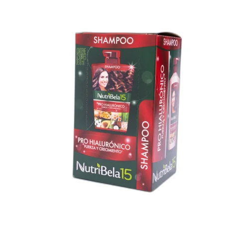SHAMPOO NUTRIBELA PRO HIALURONICO SHACHETS X 18ML