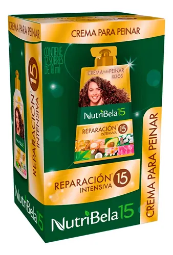 CREMA PARA  PEINAR NUTRIBELA 15 REPARACION INTENSA SOBRE X 18 ML