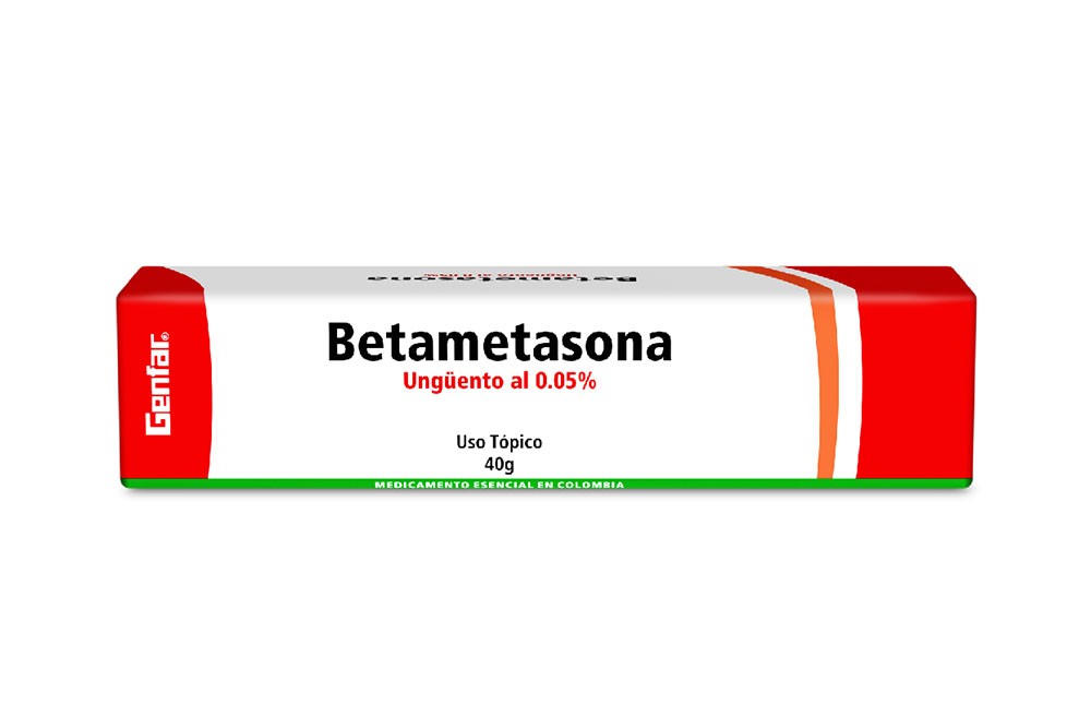 BETAMETASONA 0.05% CREMA TOPICA TUBO X 40 GR (GENFAR)
