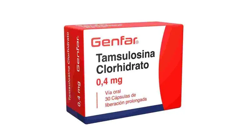 TAMSULOSINA CLORHIDRATO 0,4MG OD TAM CAJA X 30 CAP (GENFAR)