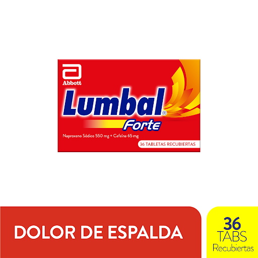 LUMBAL FORTE CAJA X 36 TABLETAS (ABBOT)