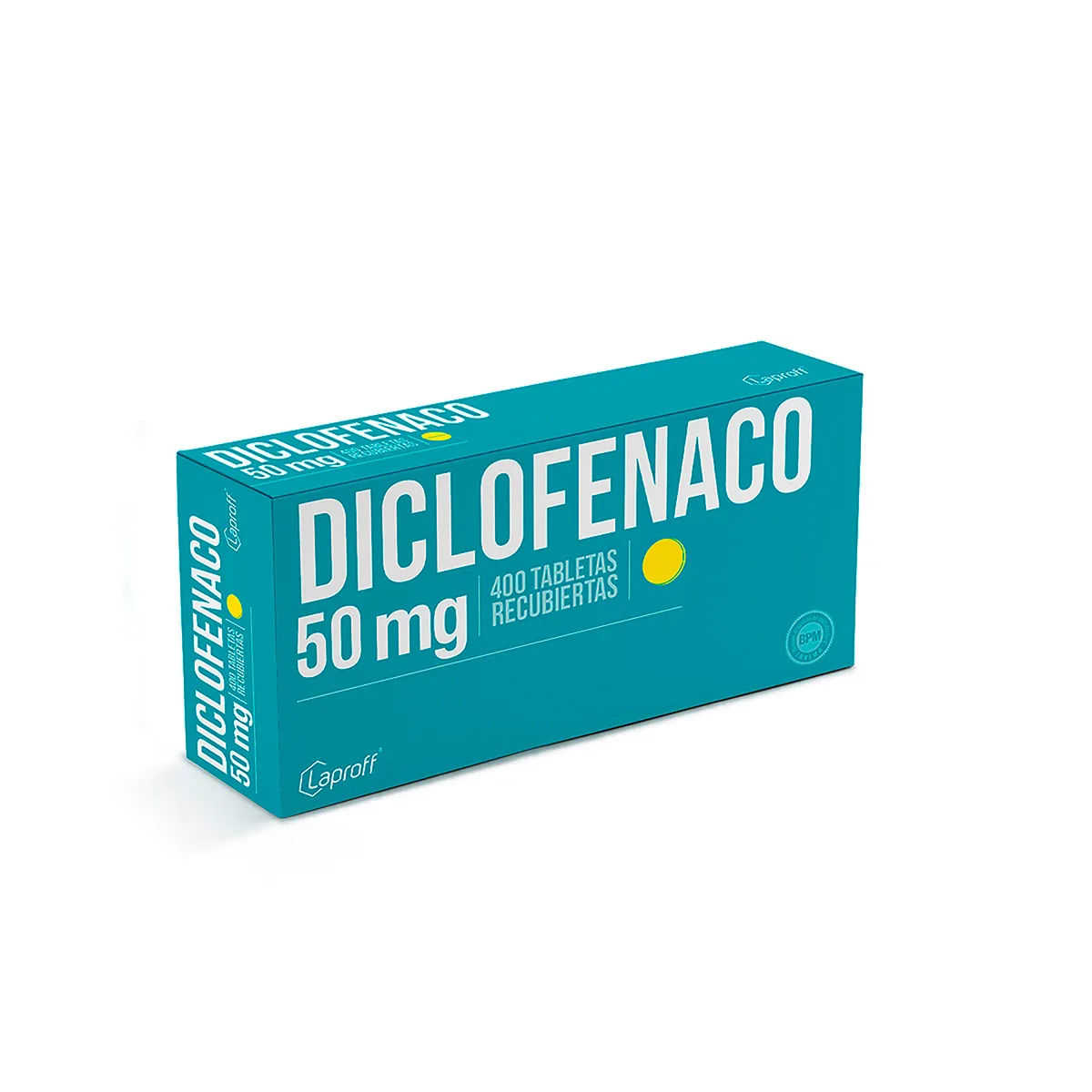 DICLOFENACO 50 MG CAJA X 400 TAB (LAPROFF)