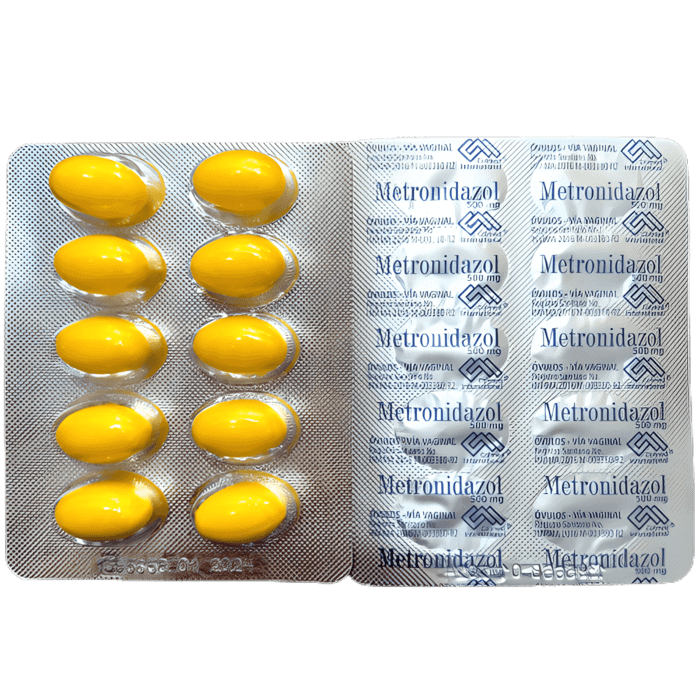 OVULOS METRONIDAZOL BLISTER X 10 UND (COLMED)