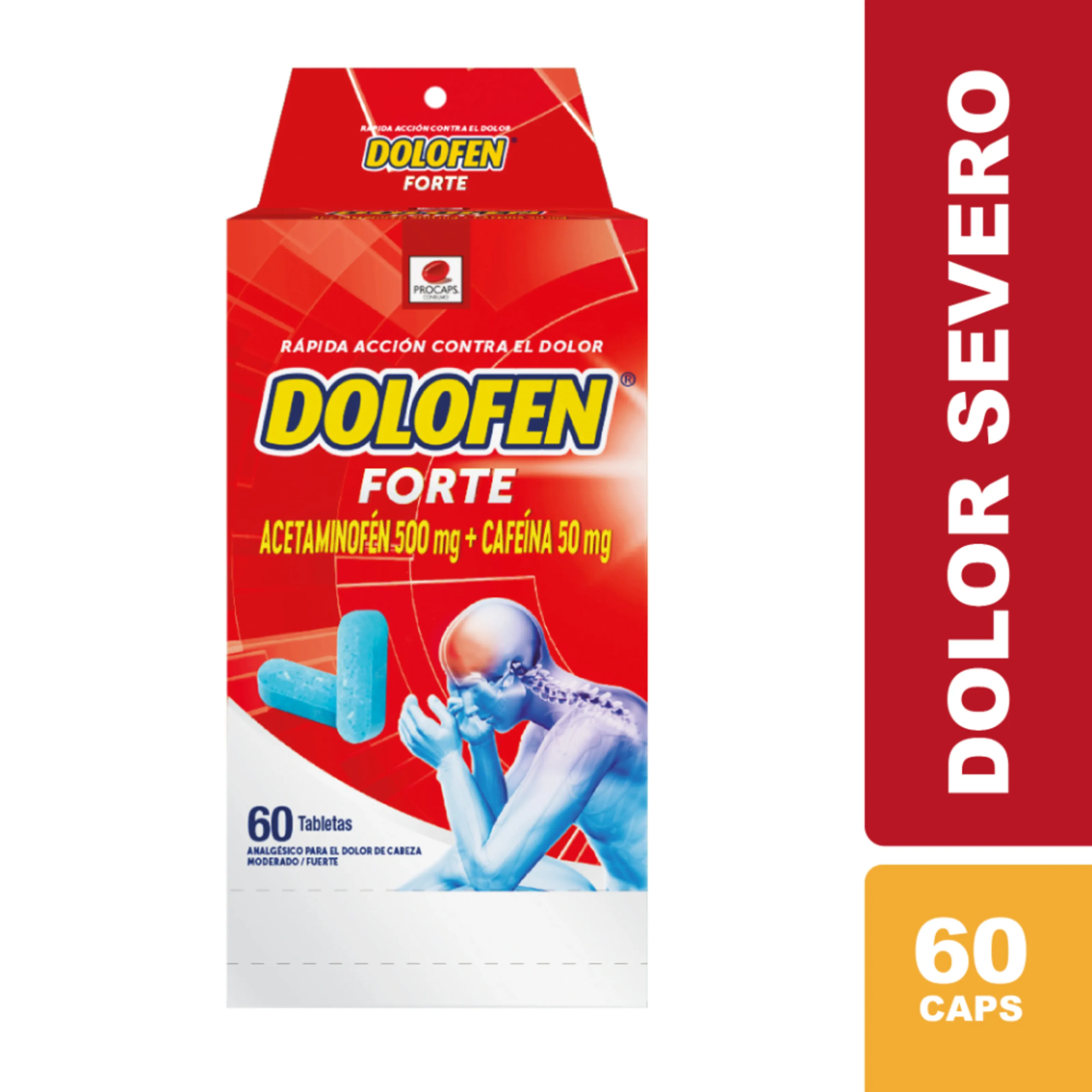 DOLOFEN FORTE  CAJA X 60 TABLETAS (PROCAPS)