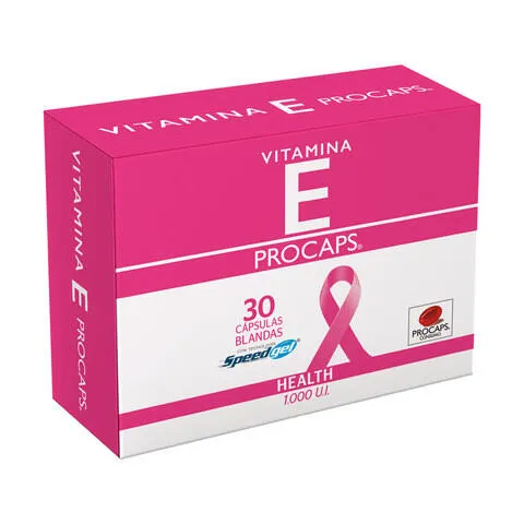 VITAMINA E 1000 UI CAJA X 30 CAPSULAS (PROCAPS)