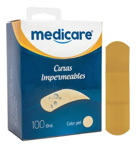 CURAS ADHESIVAS CAJA X 100 UND (MEDICARE)