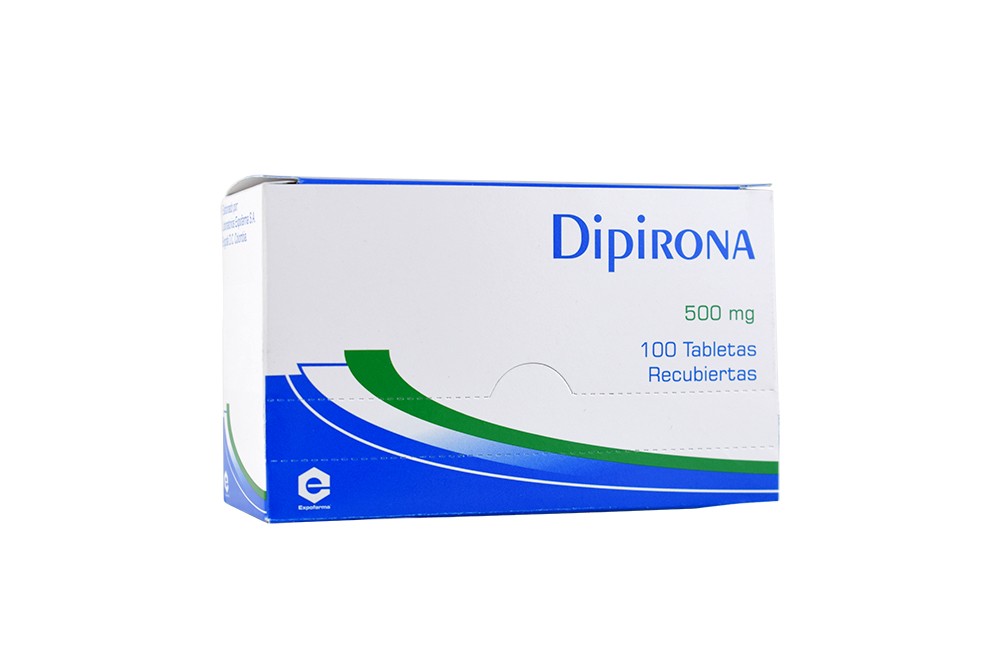 DIPIRONA 500MG X CAJA DE 100 TABLETAS RECUBIERTA (EXPOFARMA)S