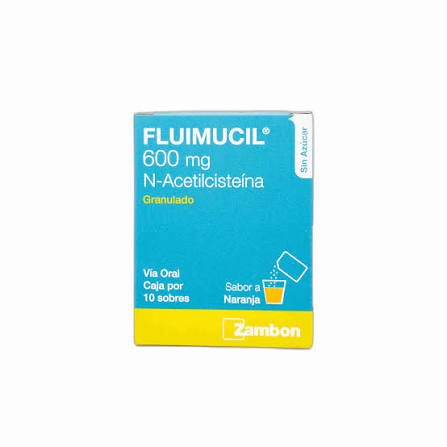 FLUIMUCIL 600 MG CAJA X 10 SOBRE (ZAMBON)