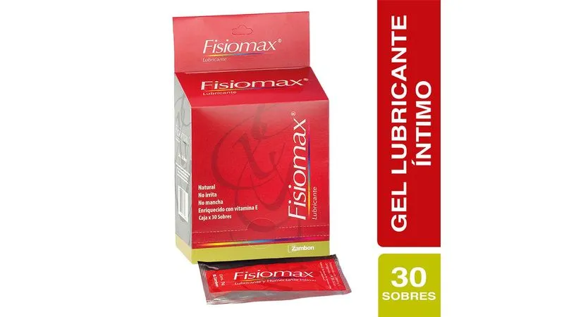 FISIOMAX LUBRICANTE CAJA X 20 SOBRES X 5 GR