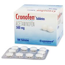 CRONOFEN 500MG CAJA X 100 TABLETAS (NOVAMED)