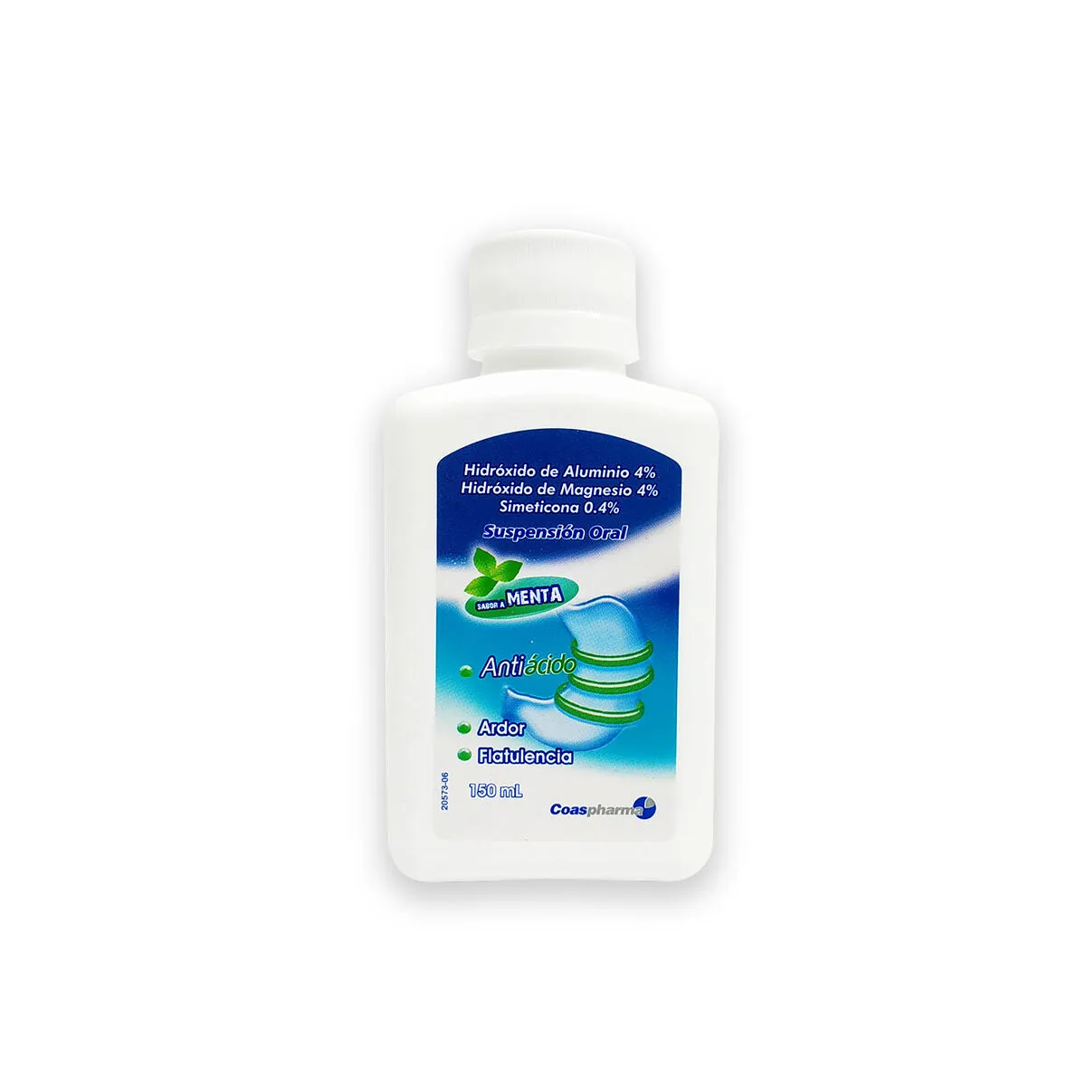 HIDROXIDO DE ALUMINIO SUSPENSION FRASCO X 150 ML (COASPHARMA)