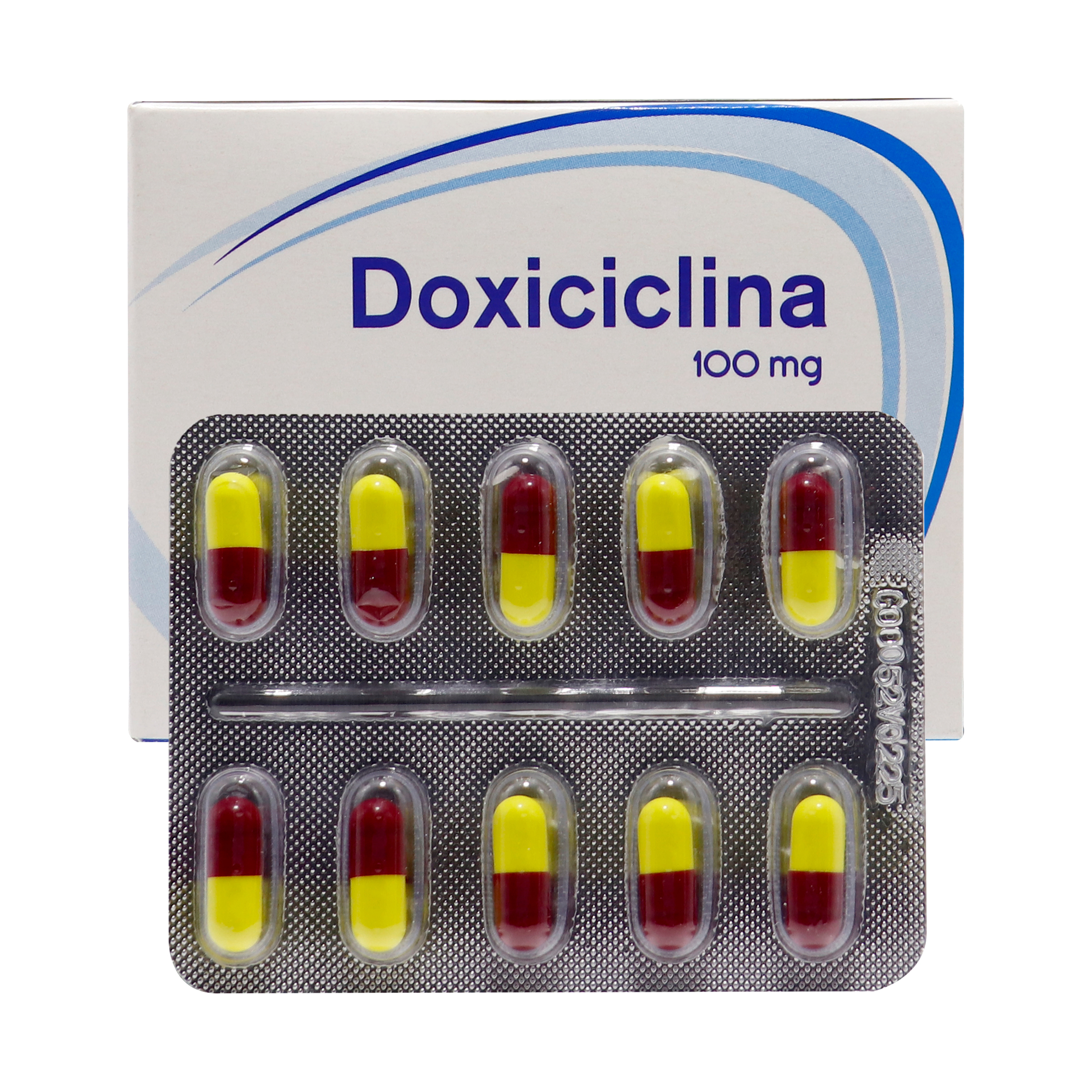 DOXICICLINA 100 MG CAJA X 10 CAPSULAS (COASPHARMA)