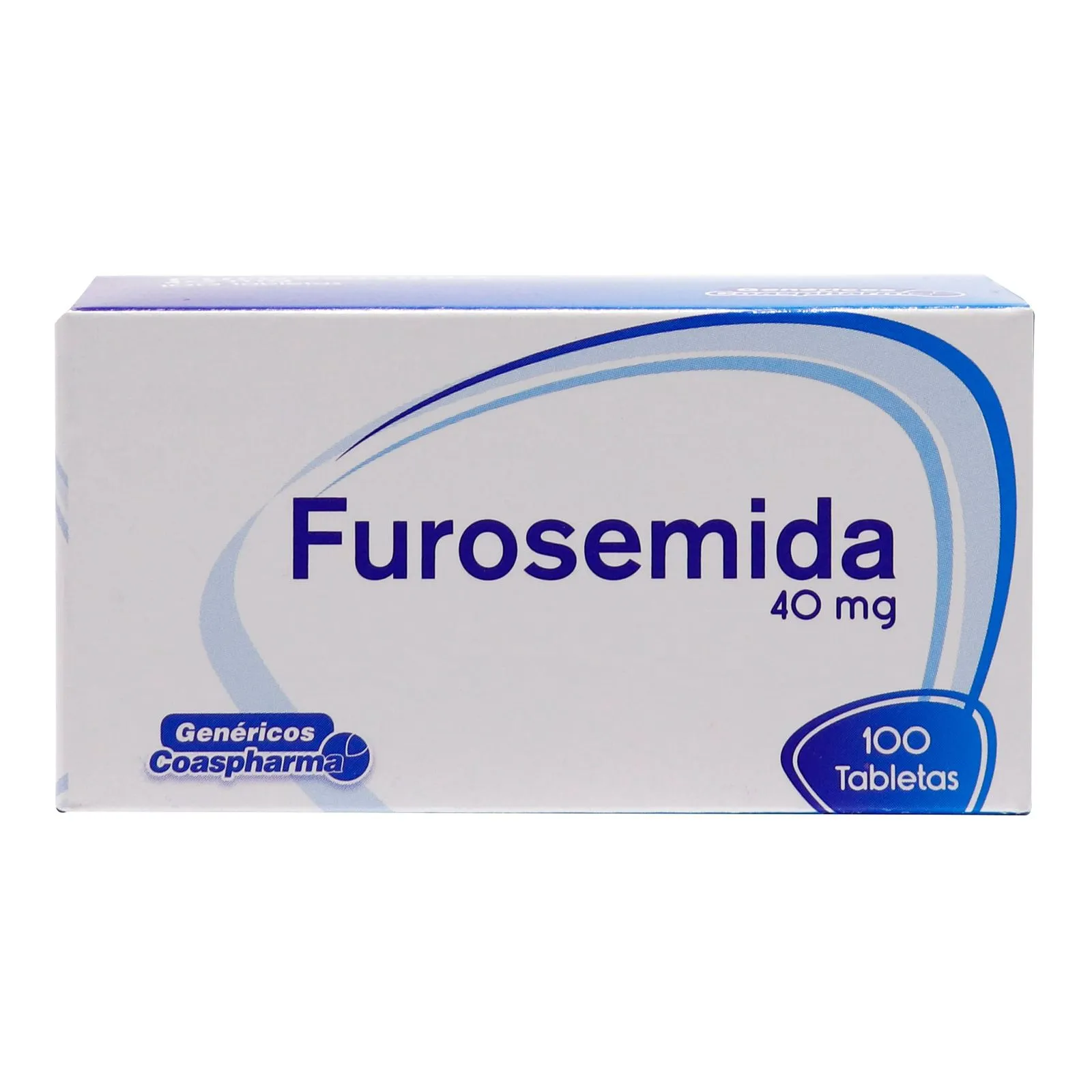 FUROSEMIDA 40 MG CAJA X 100 TABLETAS (COASPHARMA)