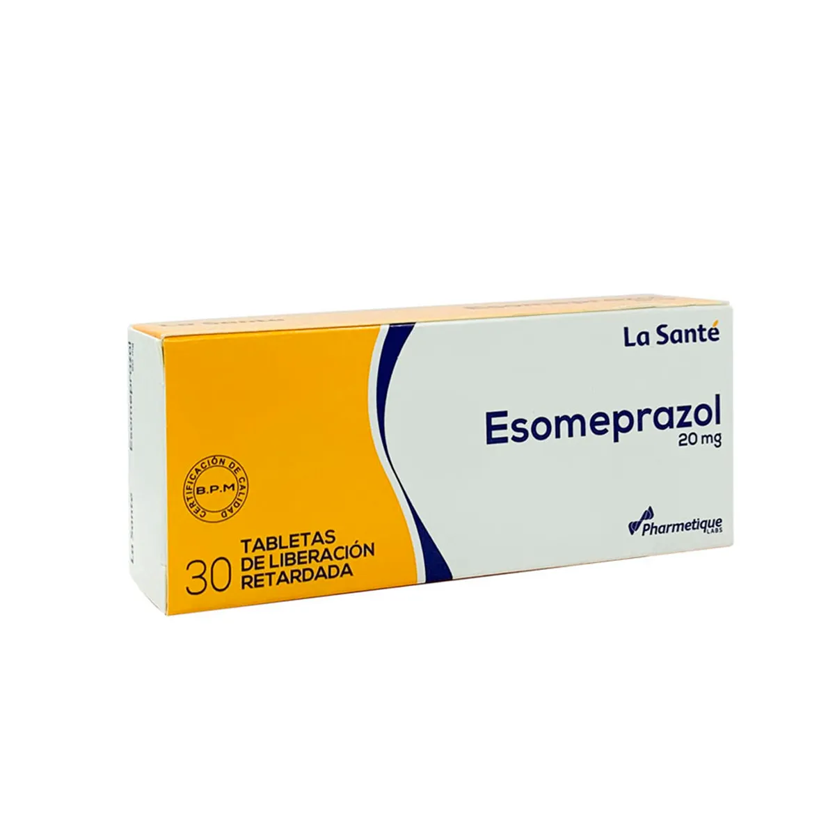 ESOMEPRAZOL 20 MG CAJA X 30 TABLETAS DE LIBRACION RETARDADA (LA SANTE)