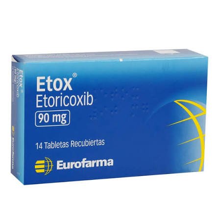 ETOX 90MG CAJA X 14 TABLETAS RECUBIERTA (EUROFARMA) #