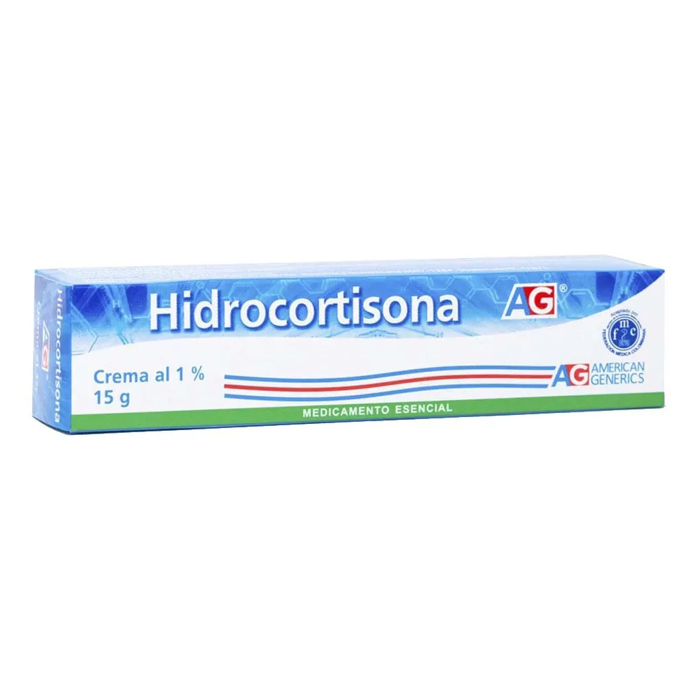 HIDROCORTISONA CREMA 1% TUBO X 15 GR (AG)