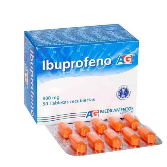 IBUPROFENO 800 MG CAJA X 50 TABLETAS (AG)