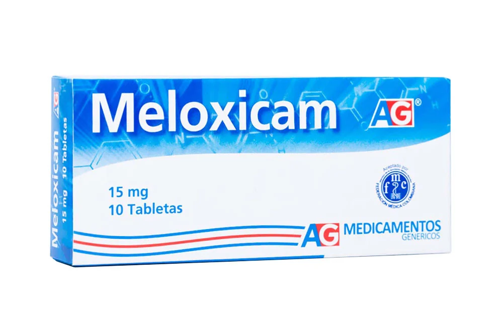 MELOXICAM 15 MG CAJA X 10 TABLETAS (AG)