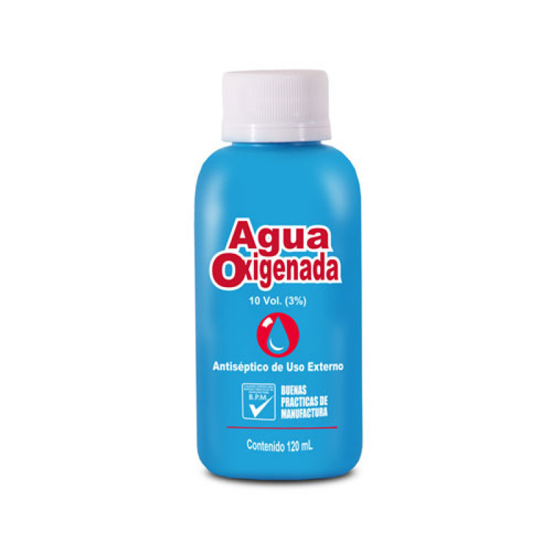 AGUA OXIGENADA 10 VOL (3%) FRASCO X 120 ML  (COASPHARMA)