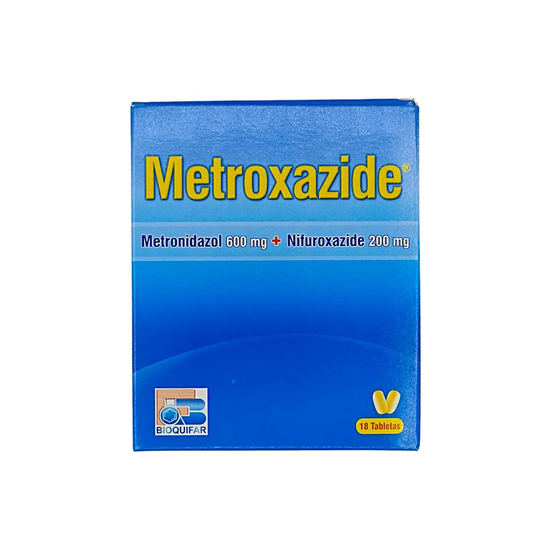 METROXAZIDE CAJA X 18 TABLETAS (BIOQUIFAR)