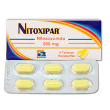 NITOXIPAR 500 MG CAJA X 6 TABLETAS (BIOQUIFAR)