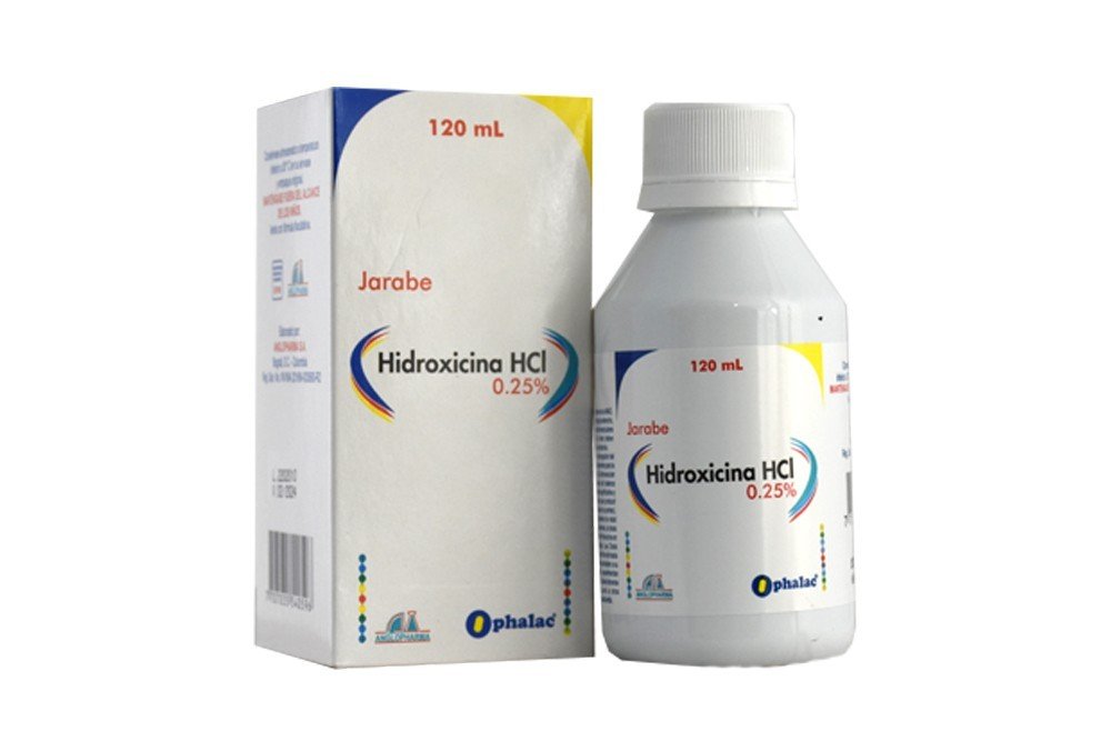 HIDROXICINA HCI 0,25% FRASCO X 120ML (AGLOPHARMA)