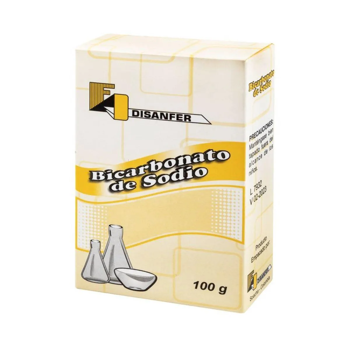 BICARBONATO DE SODIO CAJA X 100 GR (DISANFER)