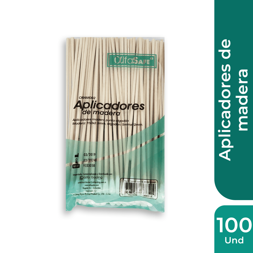 APLICADORES DE ALGODON