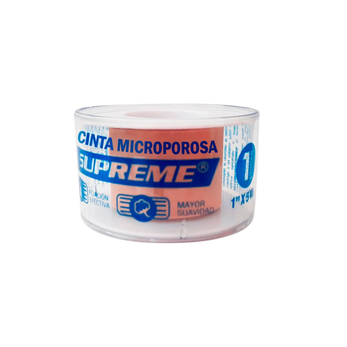 CINTA MICROPORE PIEL 1X5 YARDA SUPREME