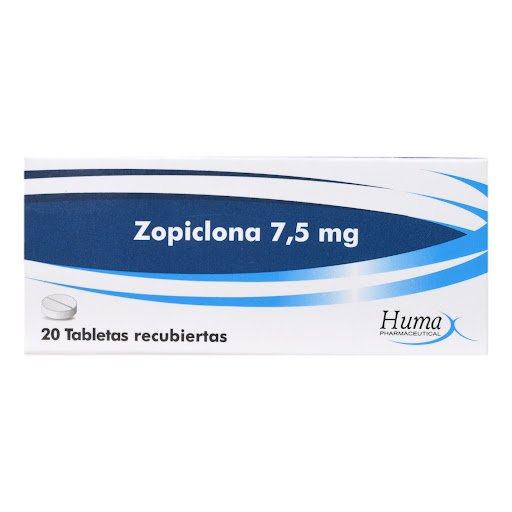 ZOPICLONA 7,5MG CAJA X 20 TABLETAS (HUMAX)