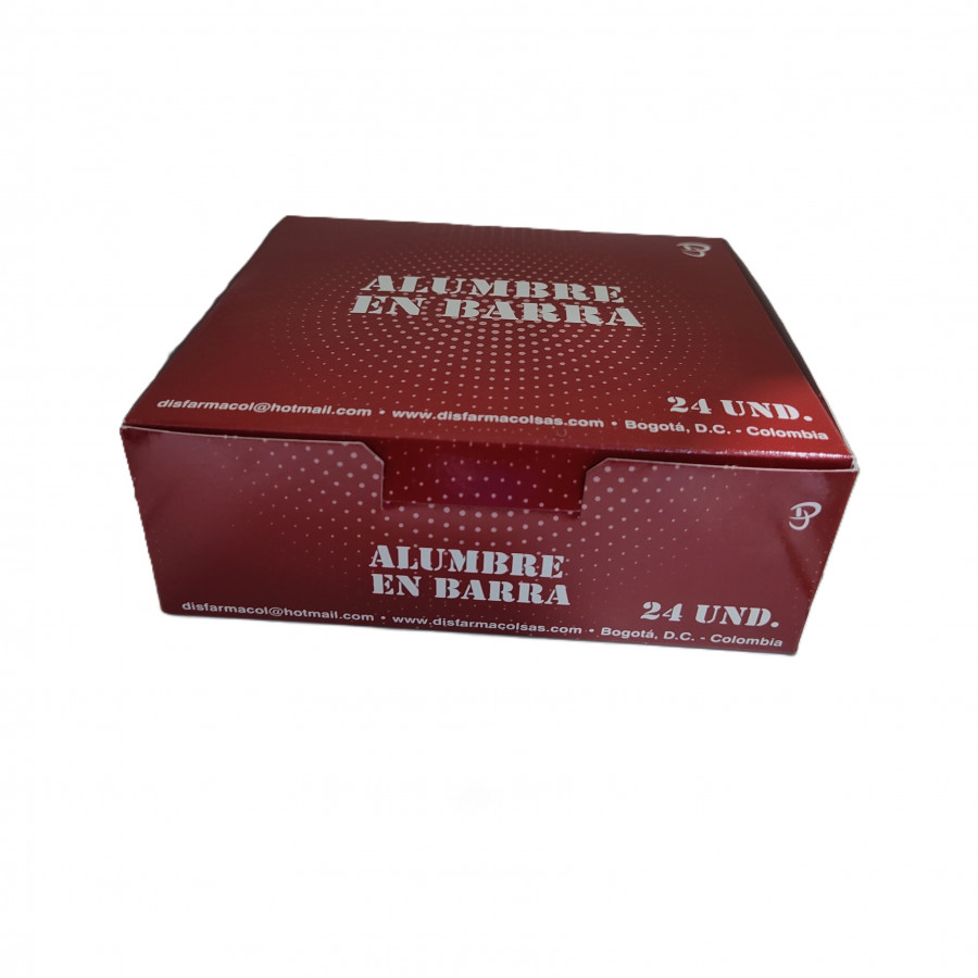 ALUMBRE EN BARRA CAJA X 24 UND