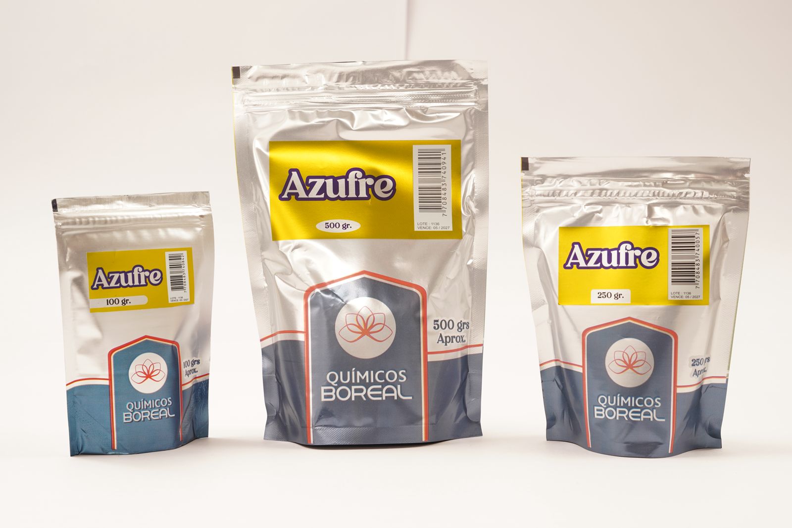AZUFRE BOLSA X 500 GR (BOREAL)