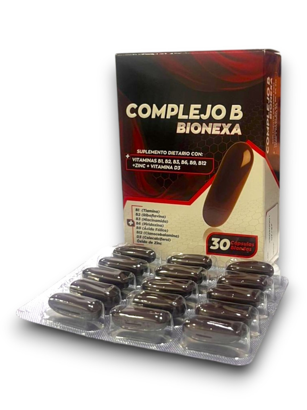 COMPLEJO B BBIONEXA  CAJA X 30 CAP BLANDAS