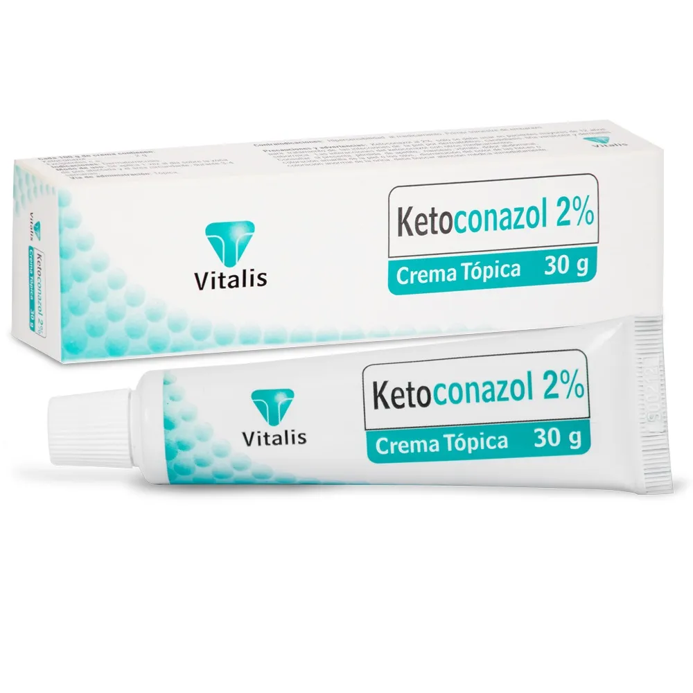KETOCONAZOL 2% CREMA TOPICA TUBO X 30 GR (VITALIS)