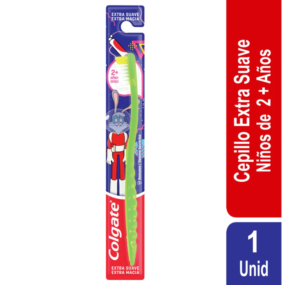 CEPILLO DENTAL COLGATE KIDS NIÑO EXTRA SUAVE