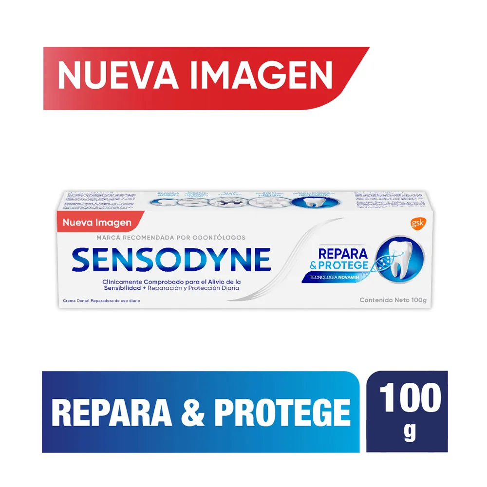 CREMA DENTAL SENSODYNE REPARA Y PROTEGE TUBO X 100 GR