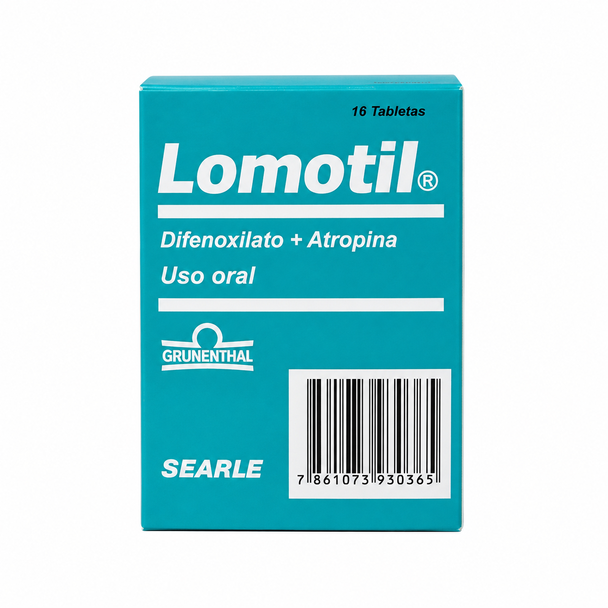 LOMOTIL CAJA X 16 TABLETAS