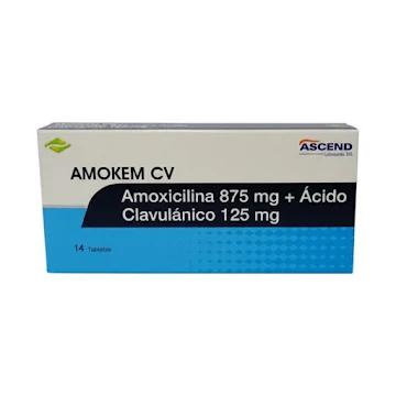 AMOKEM CV CAJA X 14 TABLETAS (ASCEND) *