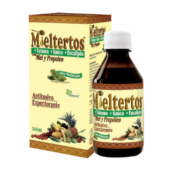 MIELTERTOS JARABE ADULTO FRASCO X 240 ML (NATURAL)