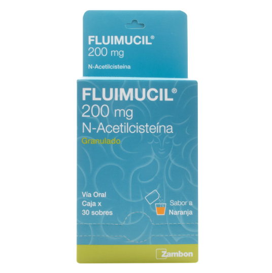 FLUIMUCIL 600 MG CAJA X 10 SOBRE (ZAMBON)